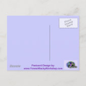 Pansy Briefkaart (Achterkant)