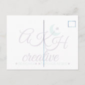 Pansy Briefkaart (Achterkant)