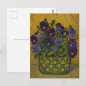 Pansy Briefkaart (Voorkant / Achterkant)