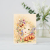 Pansy Briefkaart (Staand voorkant)