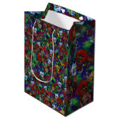 Pansy Cadeauzakje (rood) (Voorkant Gekanteld)