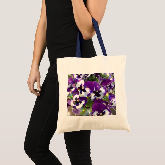 Pansy Canvas tas (Voorkant (product))