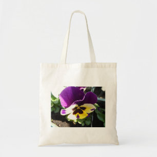 Pansy canvas tas