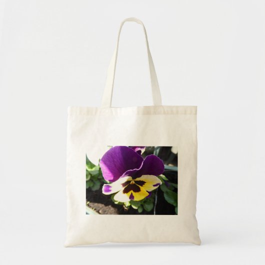 Pansy canvas tas (Voorkant)