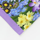 Pansy Cascade Fleece Blanket (Hoek)
