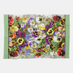 Pansy Cascade Kitchen Towel Theedoek