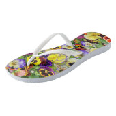 Pansy Cascade Teenslippers (Schuin)