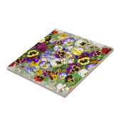 Pansy Cascade Tegeltje (Zijkant)