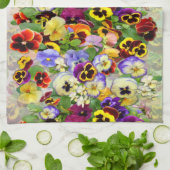 Pansy Cascade Theedoek (Gevouwen)