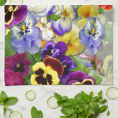 Pansy Cascade Theedoek (Gevouwen)