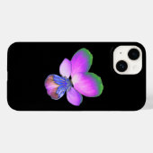 Pansy Case-Mate iPhone Case (Achterkant (horizontaal))