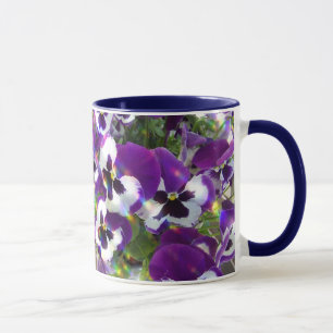 Pansy Ceramic Coffee Mok