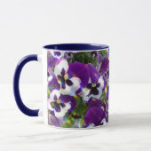 Pansy Ceramic Coffee Mok (Links)