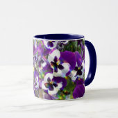 Pansy Ceramic Coffee Mok (Voorkant rechts)