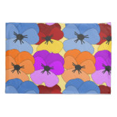 Pansy Collage Kussensloop (Achterkant)