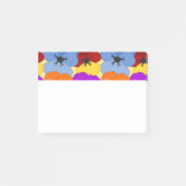 Pansy Collage Post-it® Notes (Voorkant)