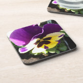 Pansy cork onderzetter (Linkerzijde)