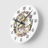 Pansy Cross Angel Ronde Klok (Hoek)