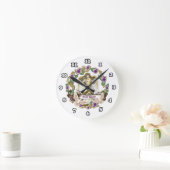 Pansy Cross Angel Ronde Klok (Huis)