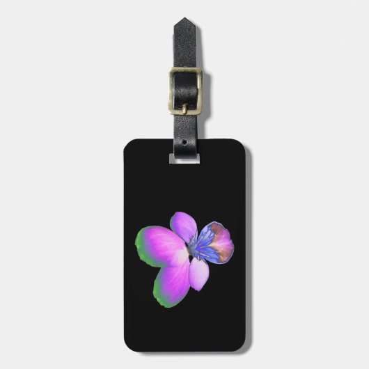  Pansy Custom Bagagelabel (Voorkant verticaal)