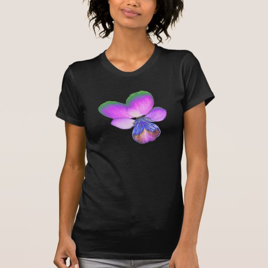  Pansy Dames T Shirt (Voorkant)