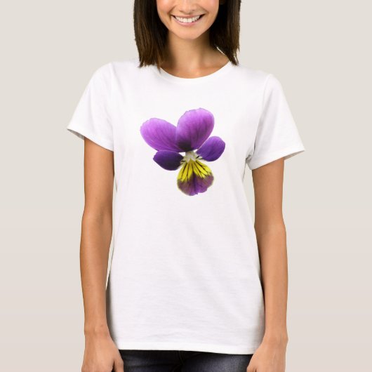  Pansy Dames T Shirt (Voorkant)