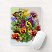 PANSY DELIGHT ~ Mousepad Muismat (Met muis)