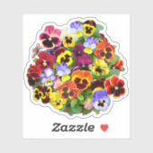 Pansy Display Contour Sticker (Vel)