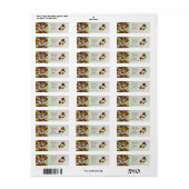 Pansy Display Etiket (Full Sheet)