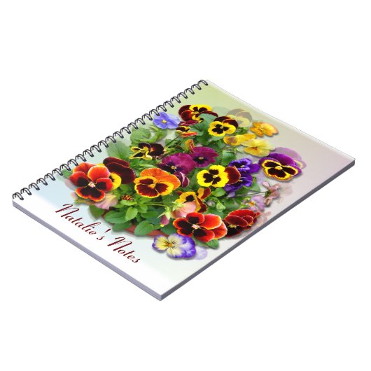 Pansy Display Notitieboek (Linkerzijde)