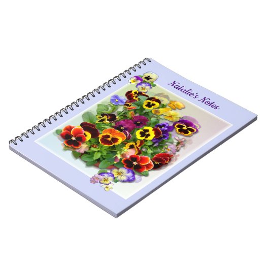 Pansy Display Notitieboek (Linkerzijde)