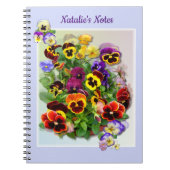 Pansy Display Notitieboek (Voorkant)
