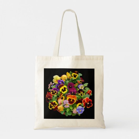 Pansy Display Tote Bag (Achterkant)