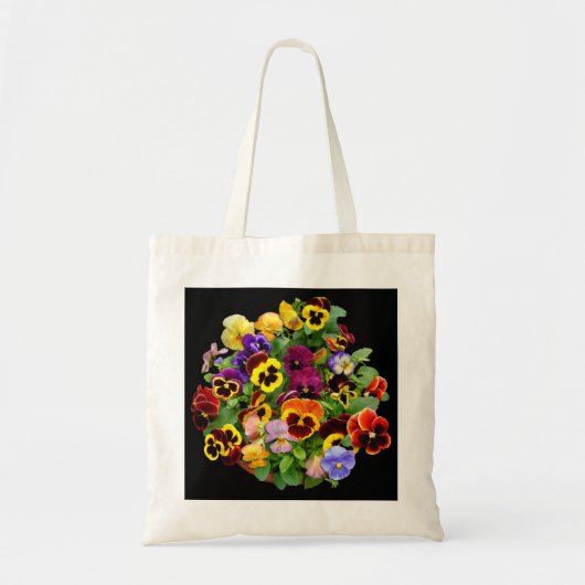 Pansy Display Tote Bag (Voorkant)