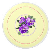  - Pansy - Dragerbak Keramische Knop (Voorkant)