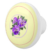 - Pansy - Dragerbak Keramische Knop (Rechts)