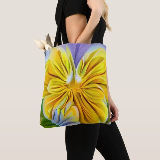 Pansy Dreams Tote Bag (Dichtbij)