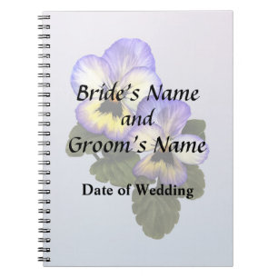 Pansy Duo Wedding Products Notitieboek