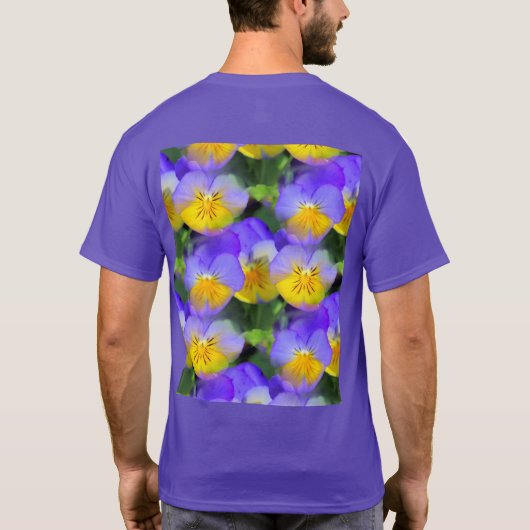 Pansy echos t-shirt (Achterkant)