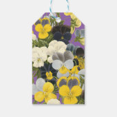 Pansy en Violets Aangepast dank u Cadeau Label Cadeaulabel (Achterkant)