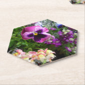 Pansy en vrienden kartonnen onderzetters (Schuin)