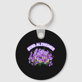 Pansy End Heimerheimer Paarse Heimerheimer's Aware Sleutelhanger