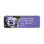 Pansy Etiket (Voorkant)
