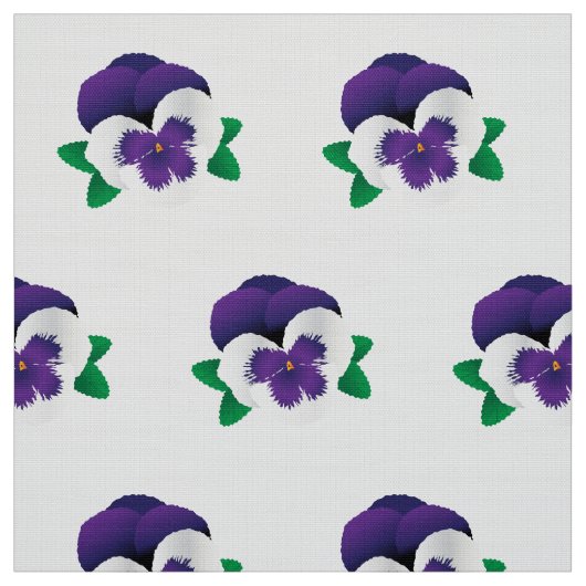 Pansy Fabric Stof (Swatch)