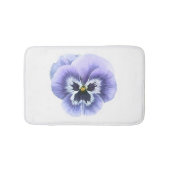Pansy Face Paars Badmat (Voorkant)