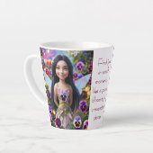 Pansy Fairy Latte Mok (Linkerhoek)