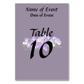 Pansy Family Reunion Kaart (Achterkant)