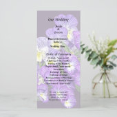 Pansy Family Reunion Programmakaart (Staand voorkant)