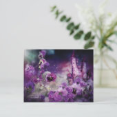 Pansy Fantasy Art Briefkaart (Staand voorkant)