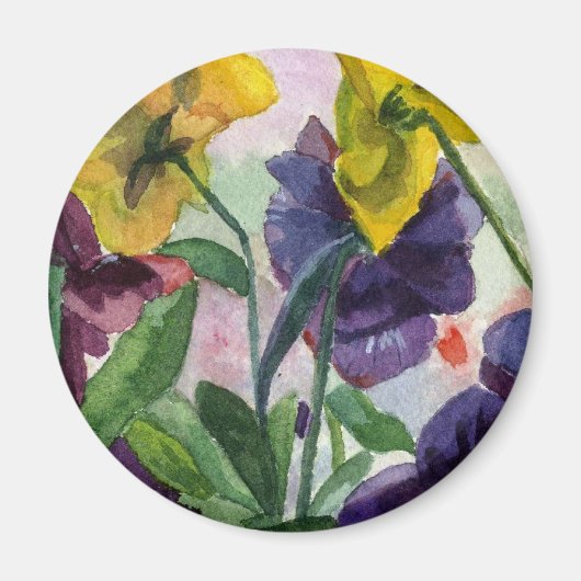 Pansy Field Magneet (Voorkant)